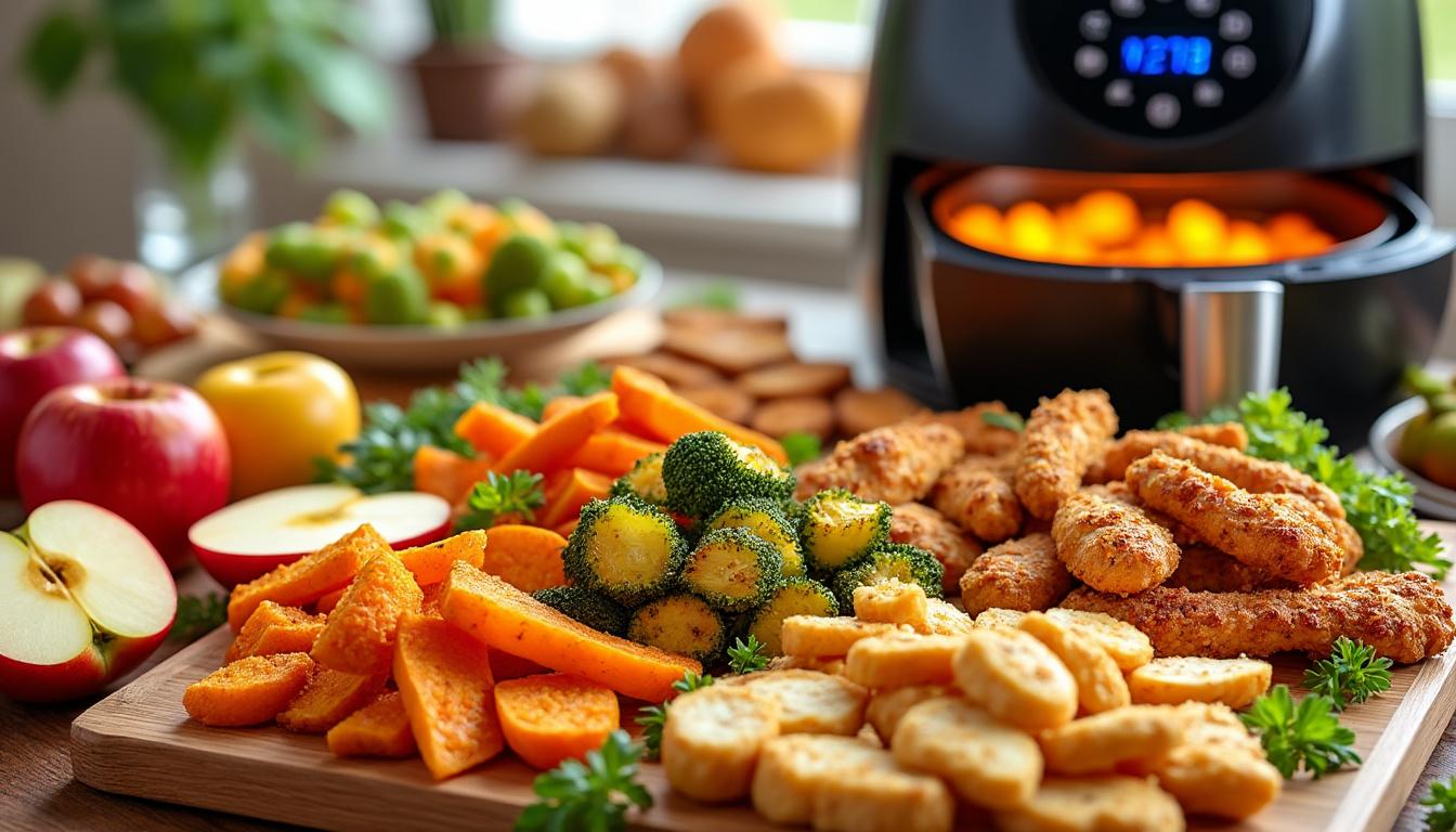 découvrez des recettes savoureuses et rapides avec la friteuse sans huile moulinex. optimisez votre cuisine et savourez des plats sains avec des ingrédients frais. transformez votre quotidien culinaire grâce à des idées faciles et délicieuses !