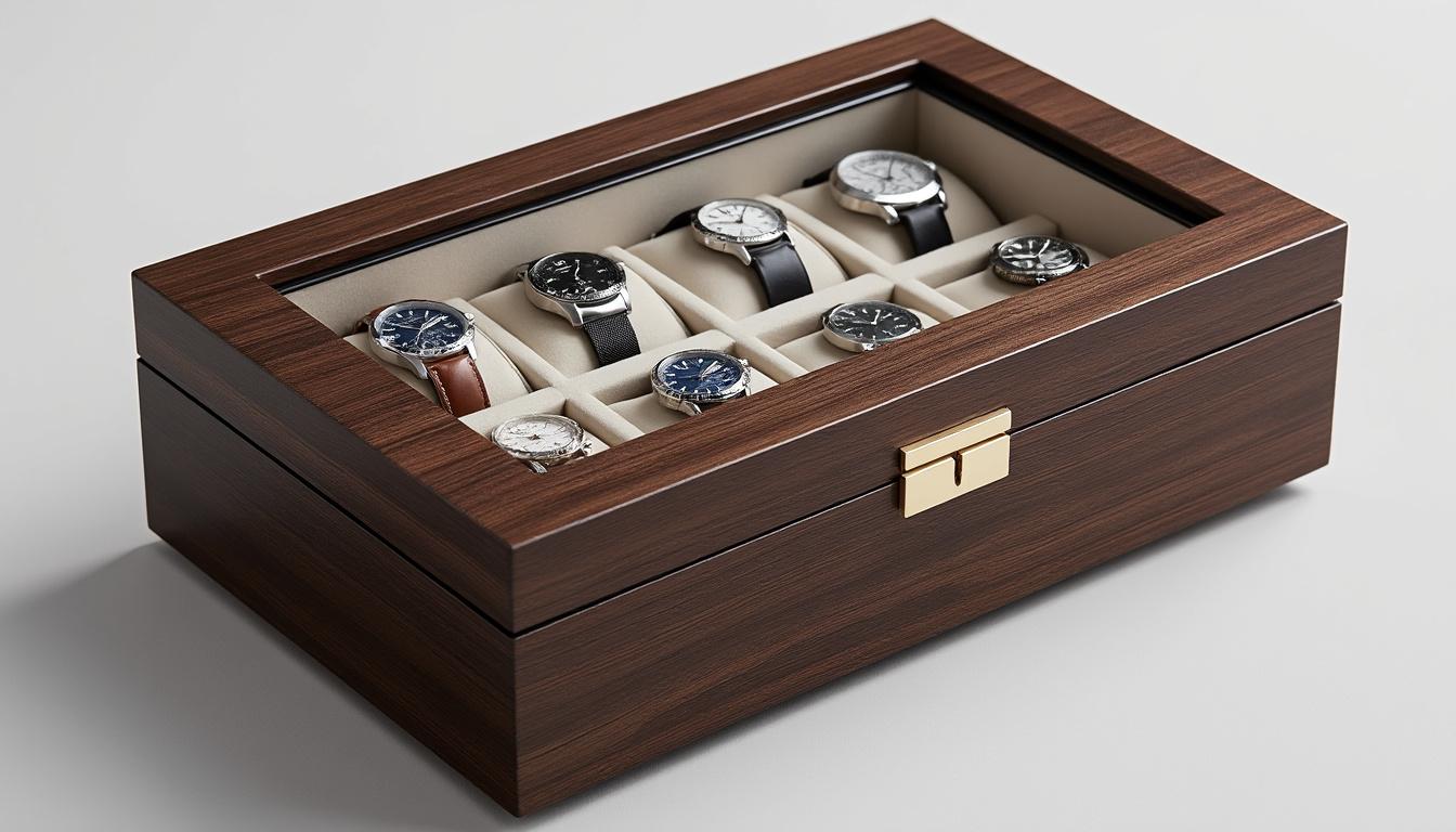 découvrez comment choisir la boîte de rangement en bois pour montre masculine, alliant élégance et praticité. protégez vos précieuses montres tout en ajoutant une touche de style à votre intérieur.