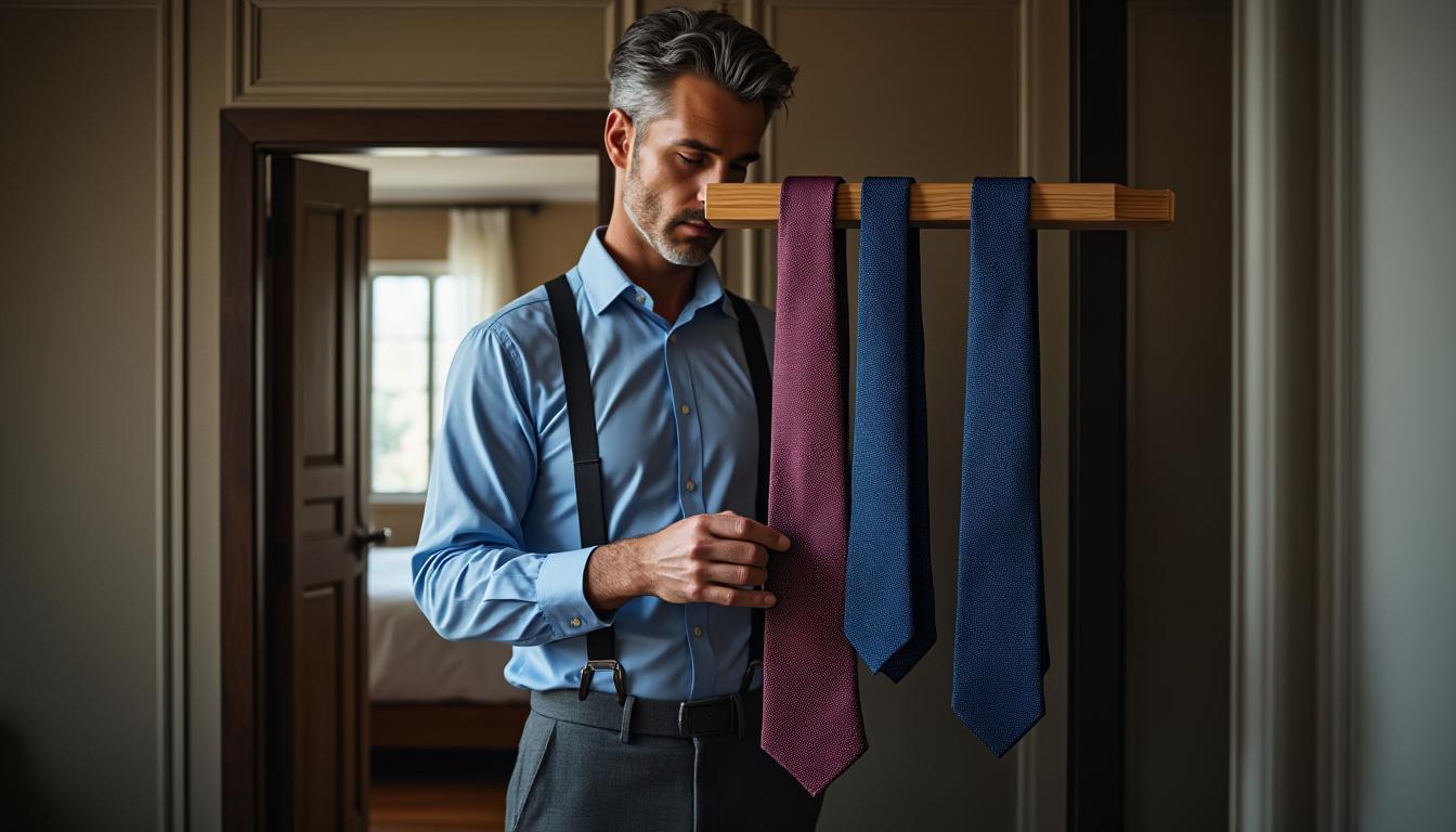 découvrez comment choisir la cravate parfaite pour homme en mettant en avant deux couleurs incontournables qui ajouteront une touche d'élégance à votre tenue. apprenez à combiner style et sophistication avec nos conseils pratiques.
