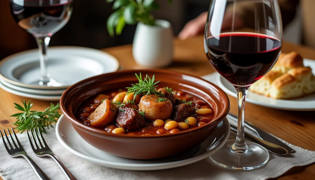 découvrez les accords parfaits entre les vins et le cassoulet de castelnaudary. trouvez le vin idéal pour sublimer ce plat traditionnel français et élever votre expérience culinaire.
