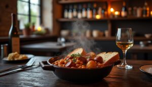 découvrez les meilleures adresses à castelnaudary pour savourer un authentique cassoulet. cette dégustation vous guidera à travers les restaurants et bistrots réputés où tradition et saveurs se rencontrent pour un moment culinaire inoubliable.