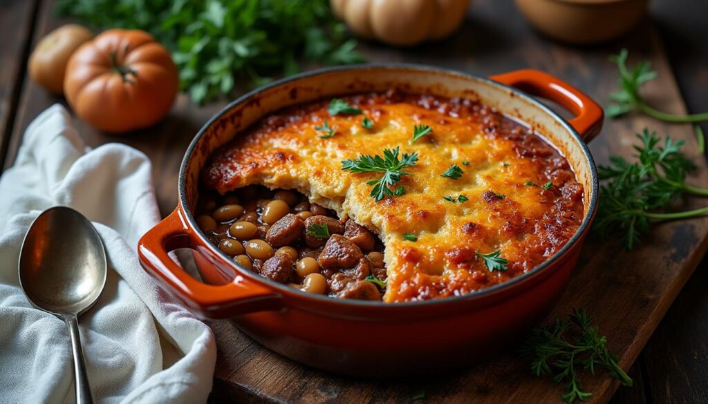 découvrez le meilleur cassoulet frais en vente en ligne : une recette authentique mêlant tradition et modernité, préparée avec des ingrédients de qualité et livrée directement chez vous pour un vrai moment gourmand.