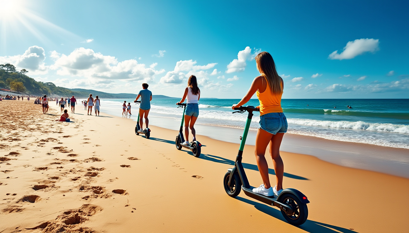 louez une trottinette électrique à arcachon et découvrez la ville autrement. profitez d’une solution pratique, écologique et ludique pour explorer arcachon à votre rythme. réservez facilement en ligne !
