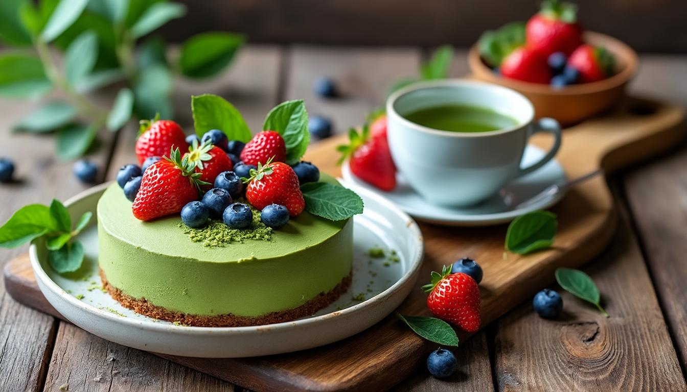 découvrez notre recette de sponge cake au matcha, un délicieux mariage entre la tradition japonaise et la modernité, pour un dessert léger, moelleux et raffiné qui séduira tous les gourmands.