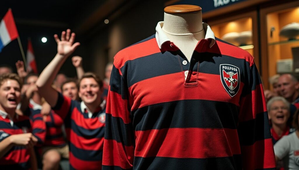 Rayures noires et rouges: le Stade Toulousain dévoile son nouveau maillot à domi