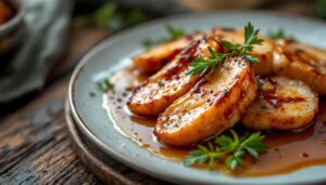 découvrez une sélection des meilleures recettes d'aiguillettes de canard, faciles et délicieuses, à préparer chez vous grâce à nos conseils en ligne.