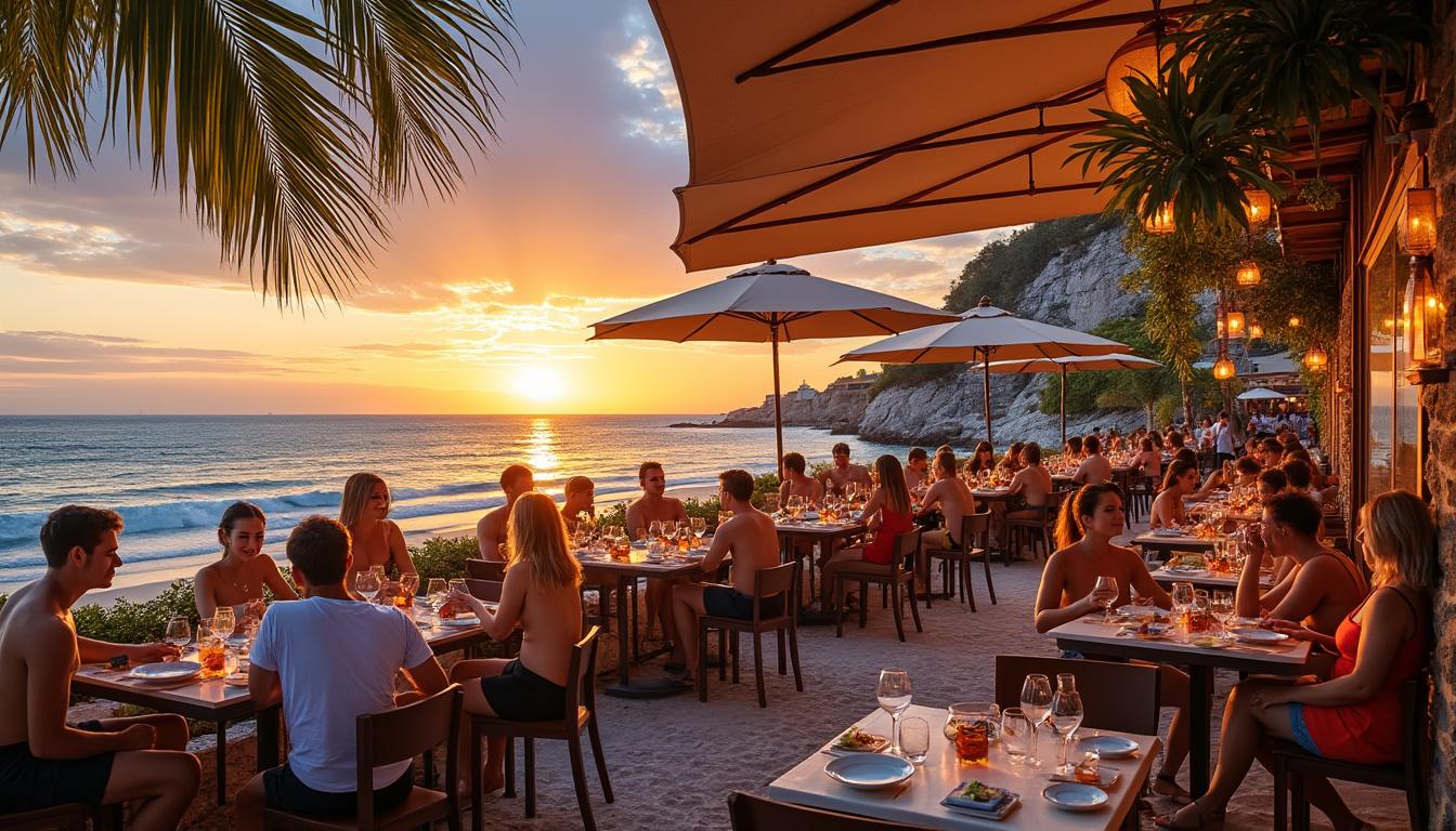 découvrez les meilleurs restaurants près de playa soleil à ibiza, en espagne, pour savourer une cuisine locale et internationale dans un cadre idyllique.