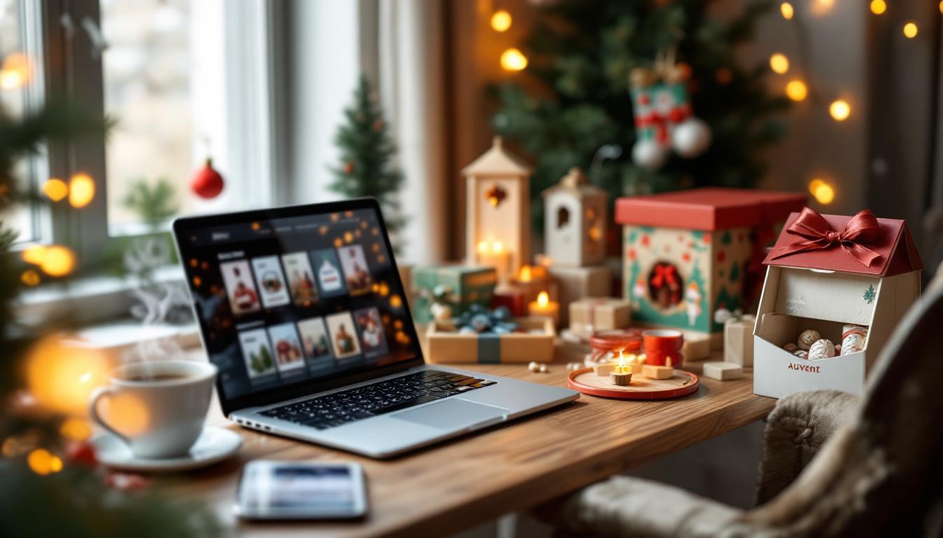 découvrez les meilleures boutiques en ligne pour acheter votre calendrier de l'avent et dénicher des trésors uniques pour chaque jour de décembre.