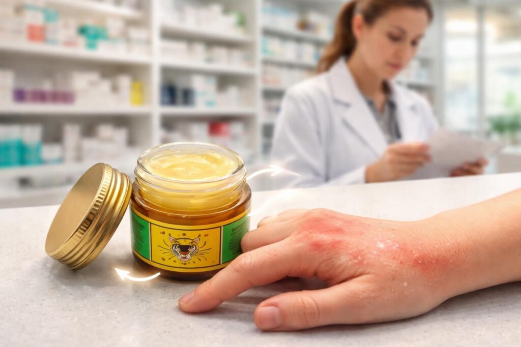 découvrez les dangers méconnus du baume du tigre en pharmacie et les précautions à prendre pour une utilisation sûre.