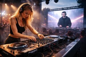 découvrez pourquoi un dj live apporte une ambiance unique et interactive à votre événement, avec une musique adaptée en temps réel, contrairement à un dj enregistré.