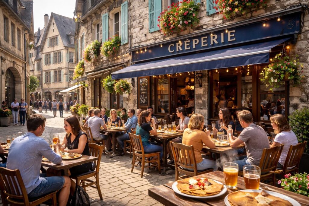 découvrez la crêperie de la place au beurre à quimper, un joyau culinaire où tradition et saveurs bretonnes se rencontrent pour une expérience gourmande inoubliable.