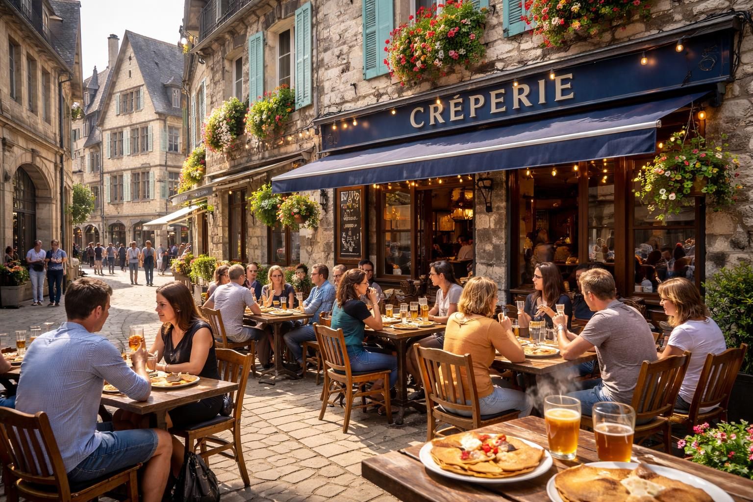 découvrez la crêperie de la place au beurre à quimper, un joyau culinaire où tradition et saveurs bretonnes se rencontrent pour une expérience gourmande inoubliable.