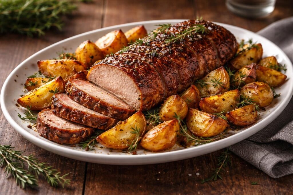 apprenez à préparer un filet mignon au four savoureux accompagné de pommes de terre parfaitement croustillantes grâce à nos astuces et recettes détaillées.