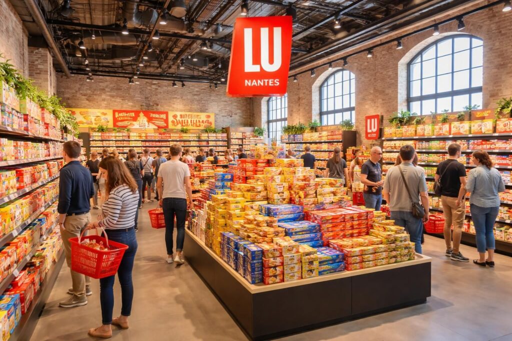 découvrez les dernières tendances du moment dans les magasins d'usine lu à nantes, avec des offres exclusives et des produits incontournables.